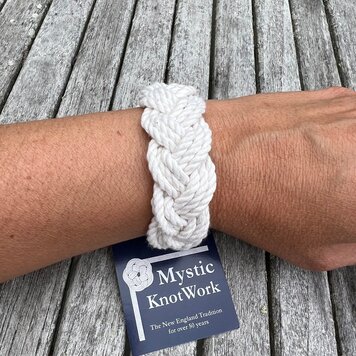 Original Sailor Bracelet / White - Medium 6-7 in