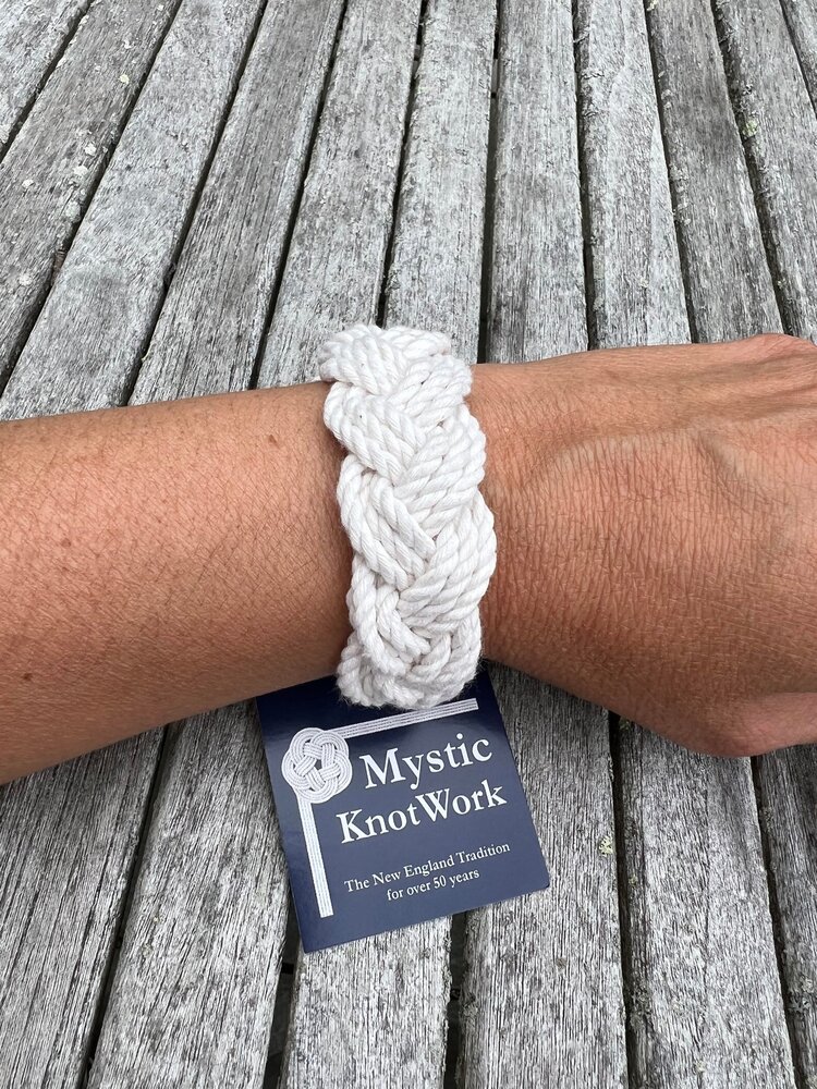 Original Sailor Bracelet / White - Large 7-8 in