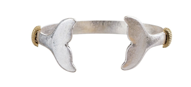 Rain Jewelry Collection S Worn Whale's Tail Cuff Bracelet