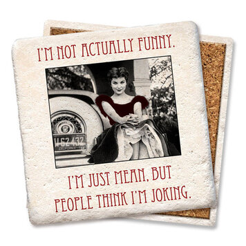I'm Not Actually Funny Coaster