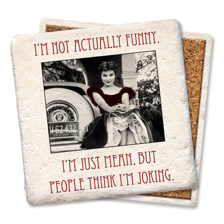 I'm Not Actually Funny Coaster