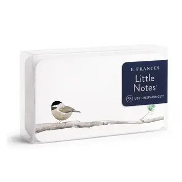 E. Frances Paper Chickadee Little Notes