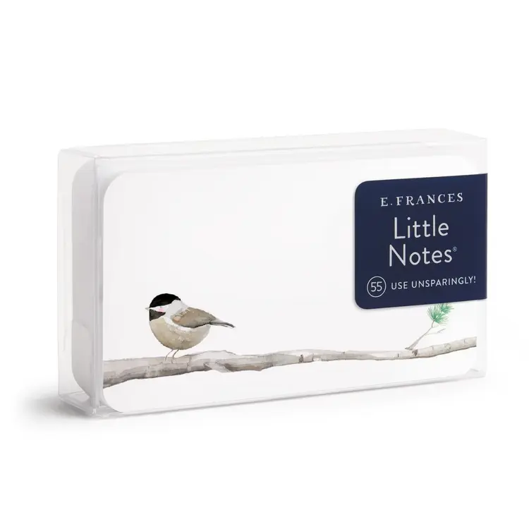 E. Frances Paper Chickadee Little Notes