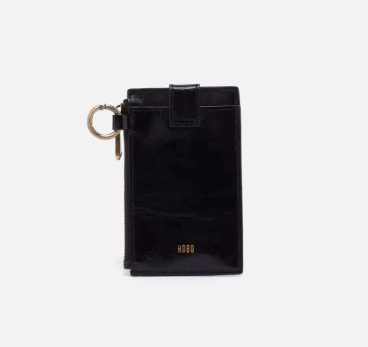 Hobo Bags Ring Credit Card Wristlet - Black