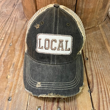 "Local" Distressed Hat