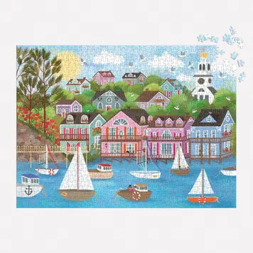 Chronicle Books 1000 Piece Puzzle / Harbor By The Sea