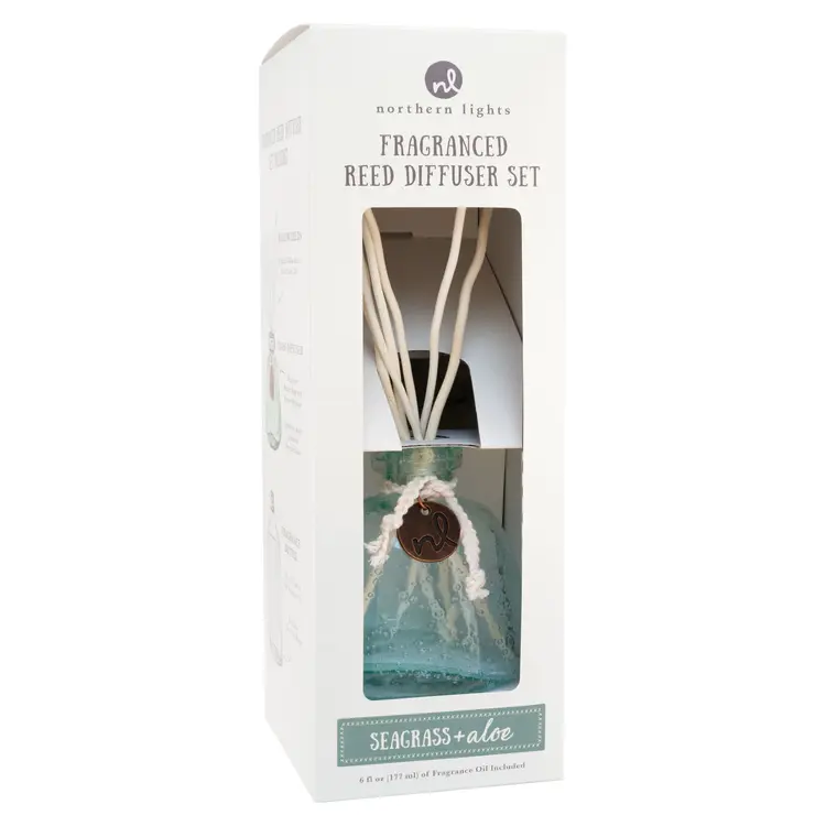 Northern Lights Seagrass & Aloe - Windward Reed Diffuser