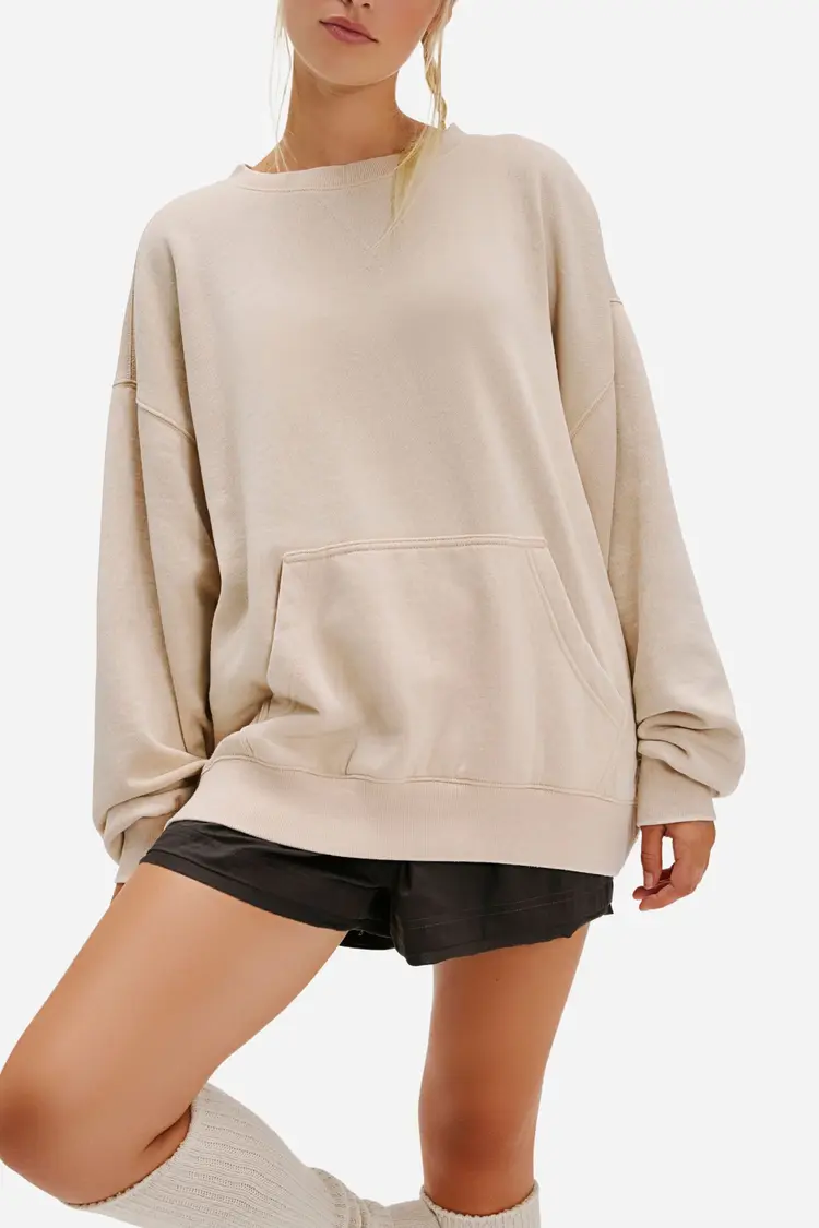Free People Slow It Down Pullover