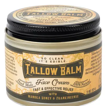 Roots & Leaves Tallow Face Cream - Manuka Honey