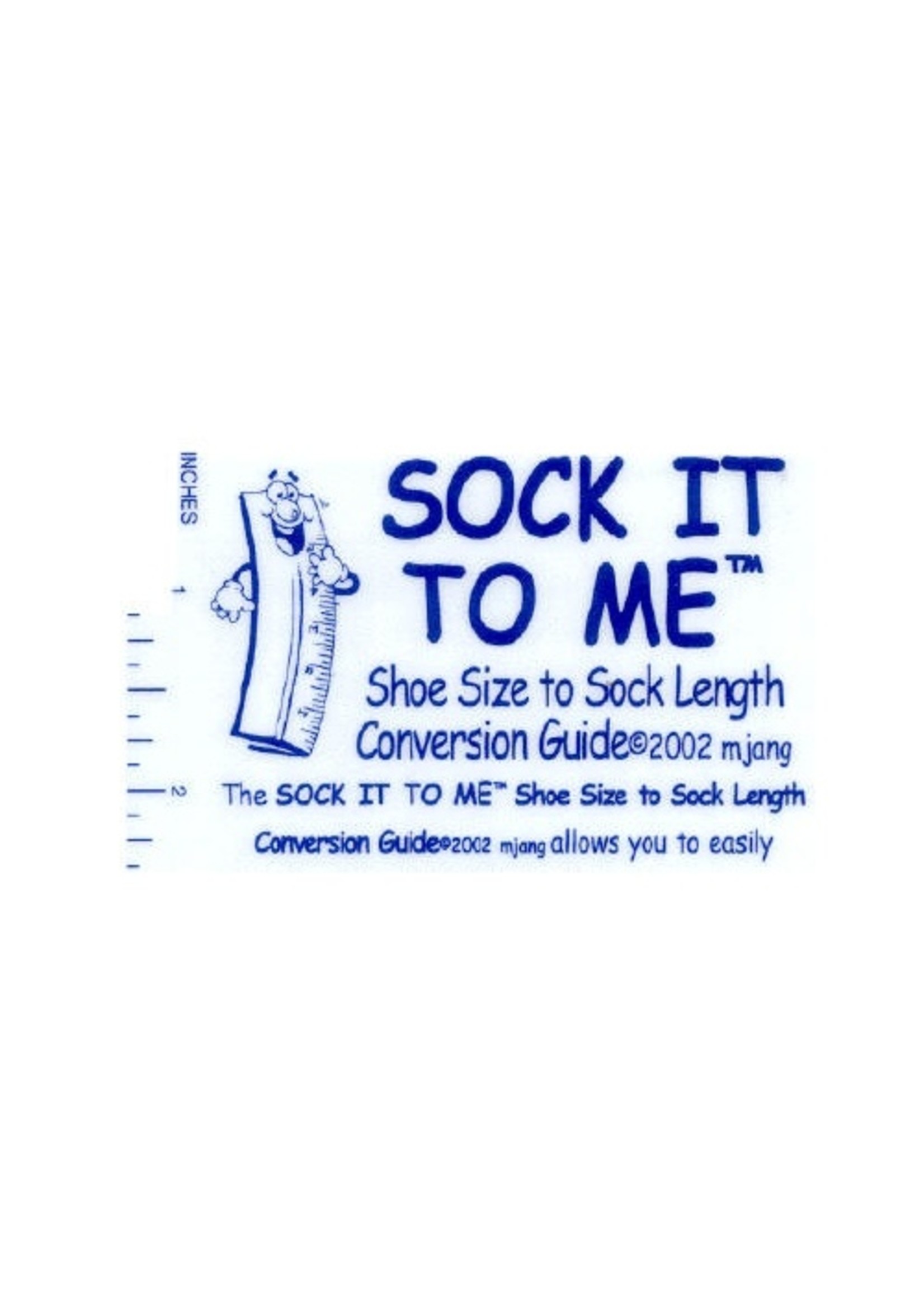 BRYSON SOCK IT TO ME SOCK CONVERSION GUIDE