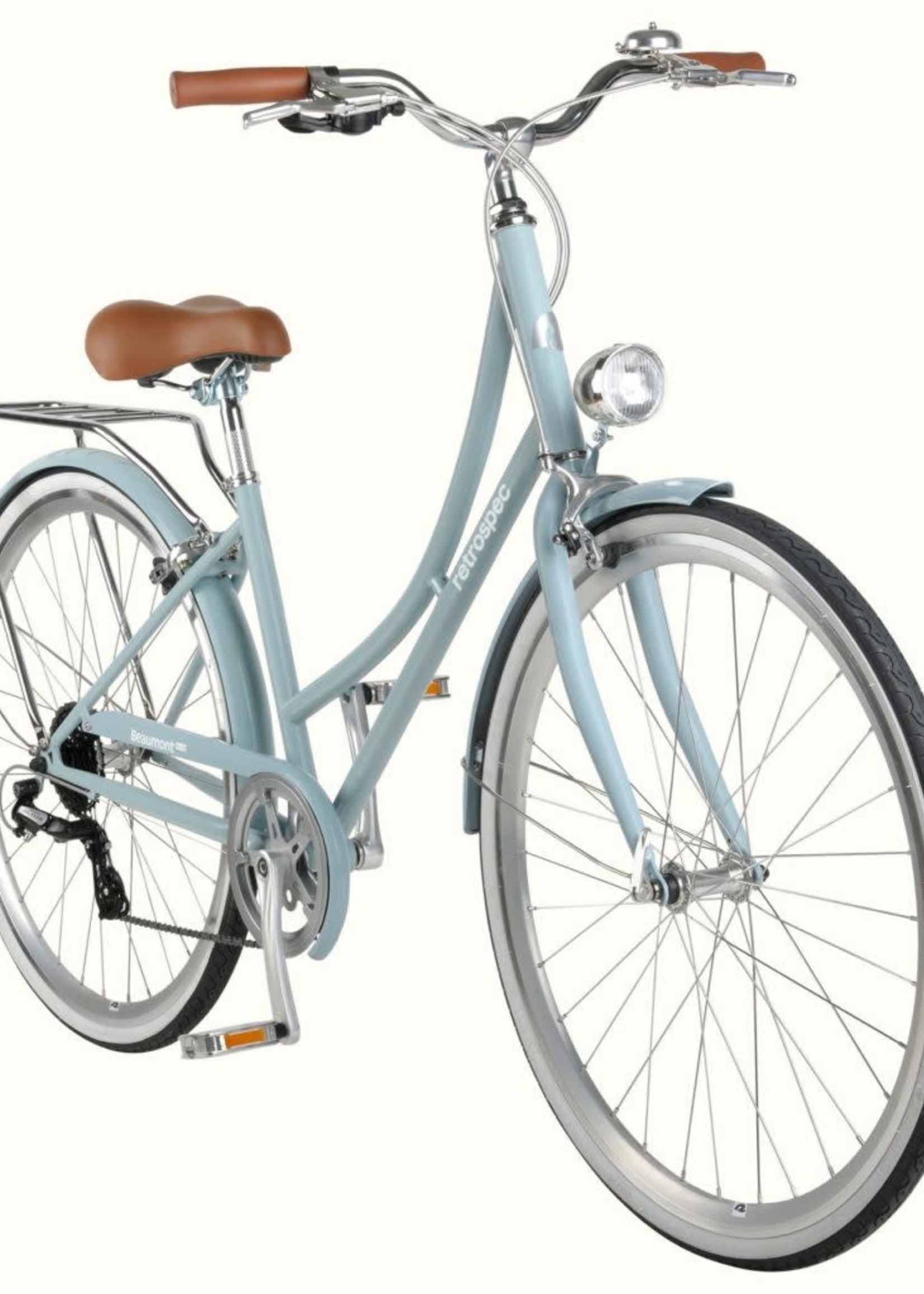 Retrospect Beaumont City Bike Blue Clay Bikes