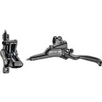 TRP Slate T4 Disc Brake and Lever - Front, Hydraulic, Post Mount, Black