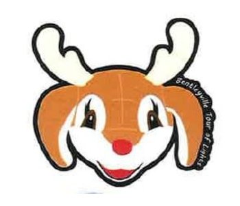 Bentleyville Fun Stickers - Reindeer
