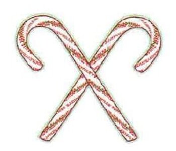 Bentleyville Fun Stickers - Candy Cane