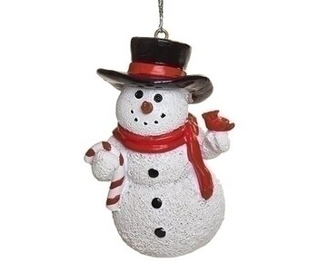 Cheerful Snowman Boxed Ornament