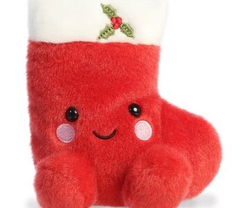 5" HOLLY STOCKING PALM PAL