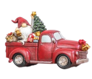 CHRISTMAS GNOME TRUCK -Christmas Tree