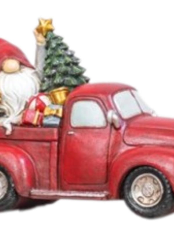 CHRISTMAS GNOME TRUCK -Christmas Tree