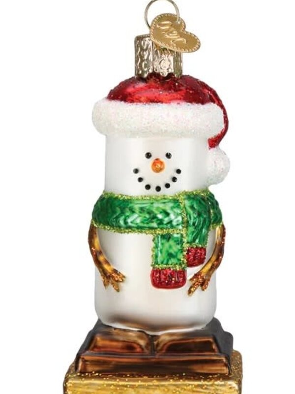 S'MORES SNOWMAN