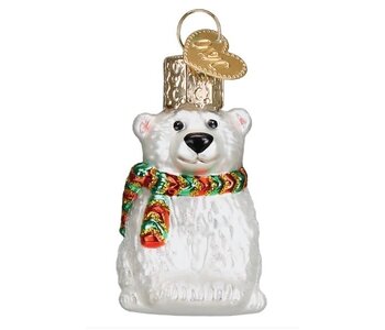 Mini Polar Bear Ornament