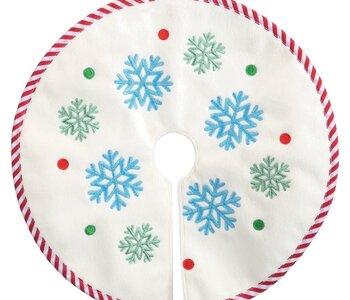 Mini Snowflake Tree Skirt