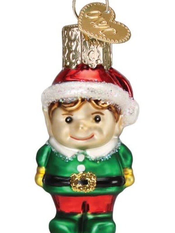 Mini Elf Ornament