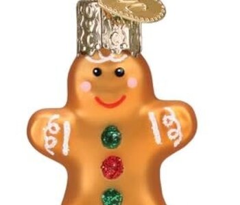 Mini Gingerbread Man Ornament