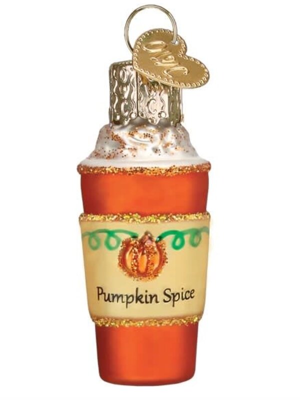 Mini Pumpkin Spice Latte Ornament