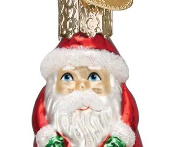 Mini Santa Ornament