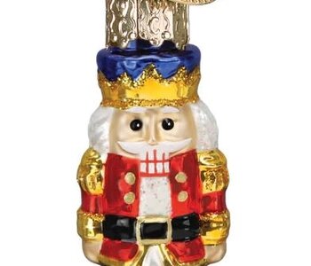 Mini Nutcracker Soldier Ornament