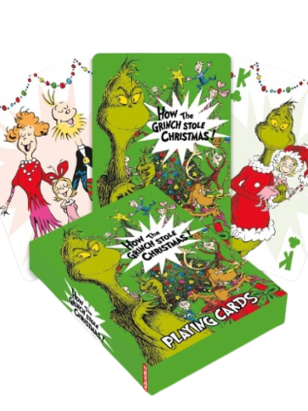 Grinch Christmas Playing Cards