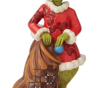 The Grinch Naughty and Nice Double Sided Figurine