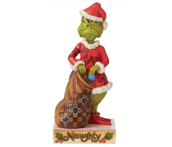 The Grinch Naughty and Nice Double Sided Figurine