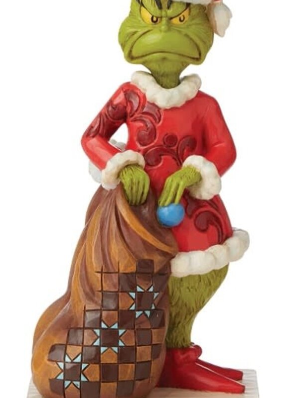 The Grinch Naughty and Nice Double Sided Figurine