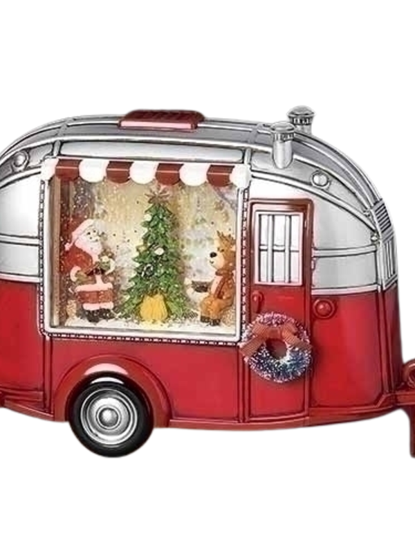 6.5" LED Swirl Camper Glitterdome
