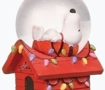 2.7"H SNOOPY HOLIDAY MINI DOME