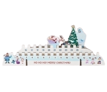18.5"W RUDOLPH CALENDAR COUNTDOWN
