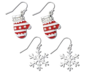Snowflakes and Mittens Duo
