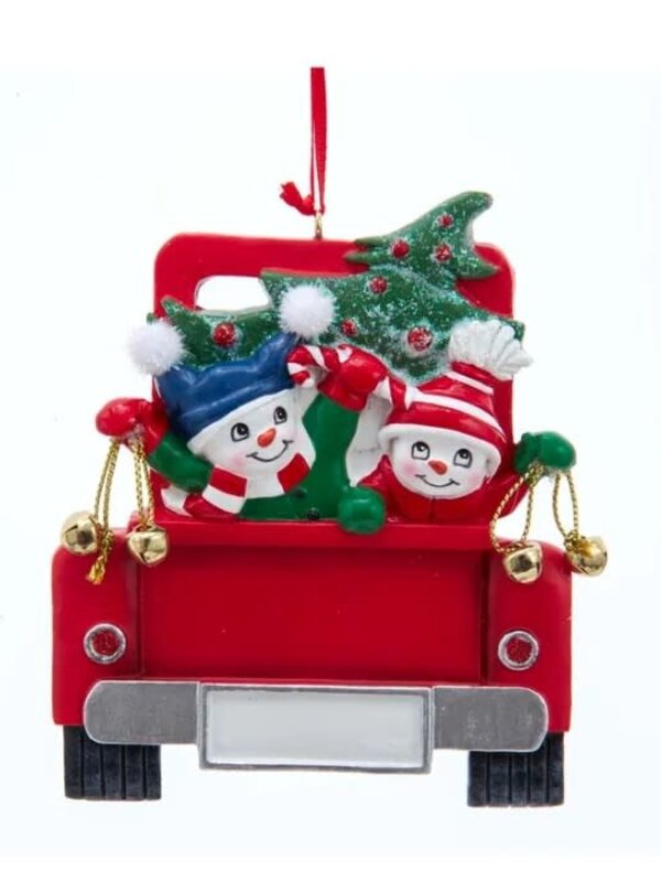 Snow Family with Truck - 2