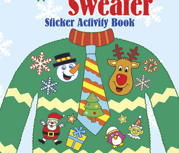 DYO Ugly XMAS Sweater Sticker Book