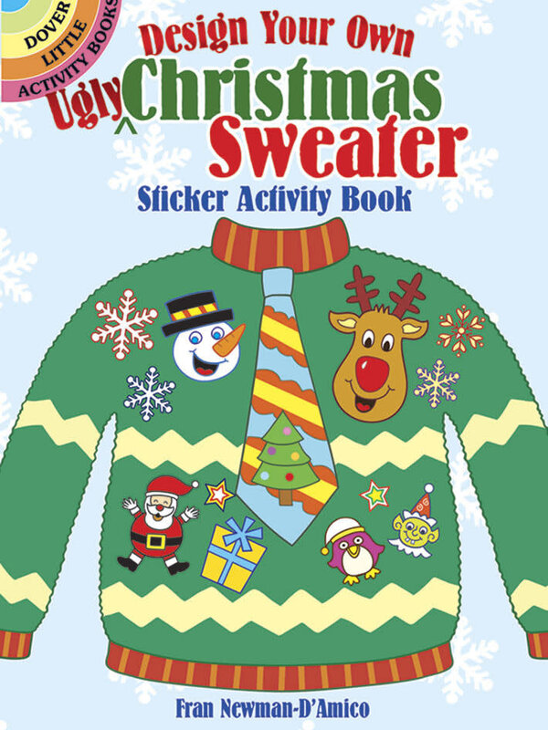 DYO Ugly XMAS Sweater Sticker Book