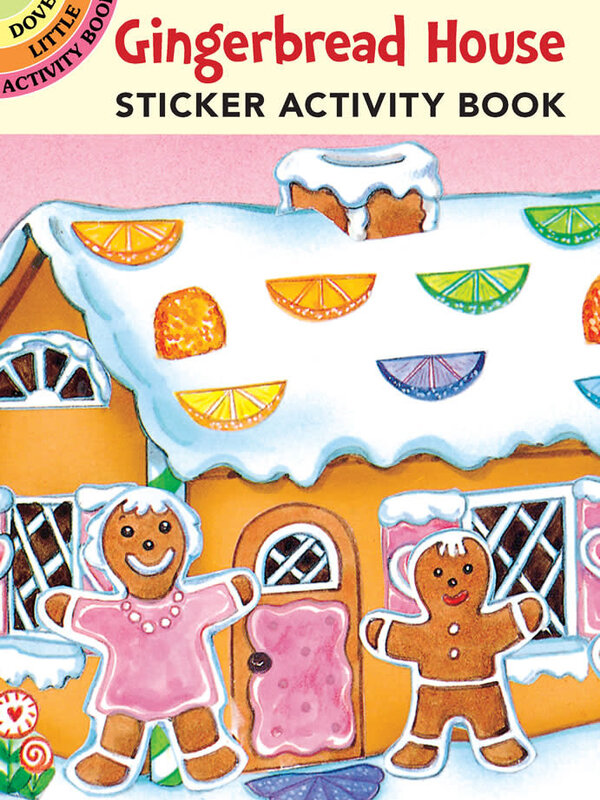 Gingerbread House Sticker Activity