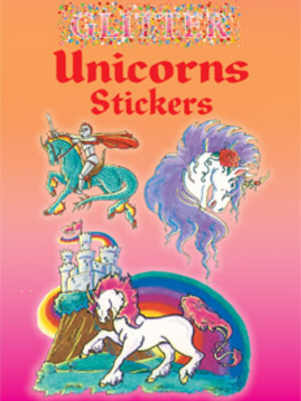 Glitter Unicorns Stickers
