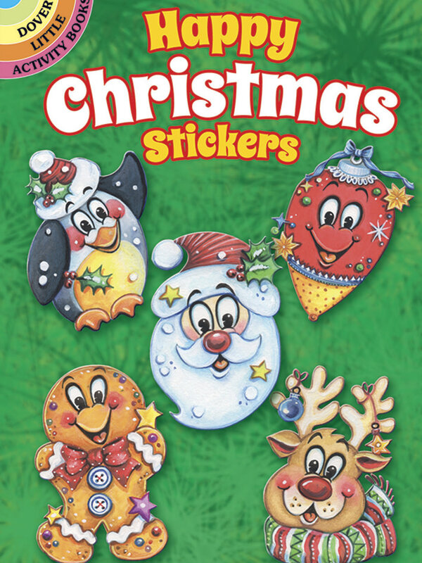 Happy Christmas Stickers