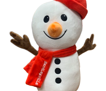 PLUSH SNOWMAN
