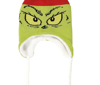 GRINCH TOBOGGAN HAT