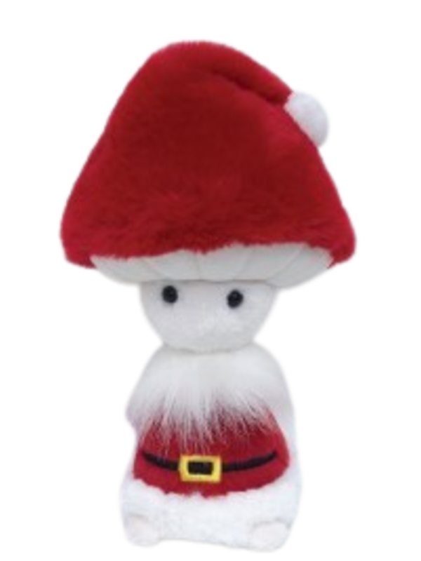 9" FUNGI FRIENDS - SANTA