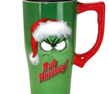 BAH HUMBUG TRAVEL MUG