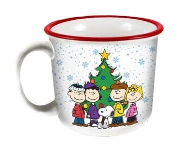 PEANUTS CHRISTMAS CAMPER MUG