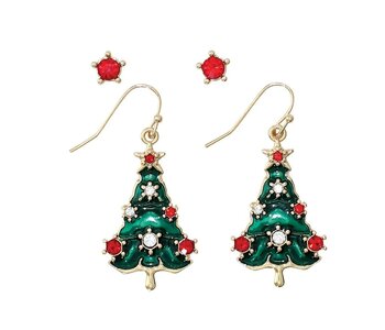 Tree and Red Crystal Duo